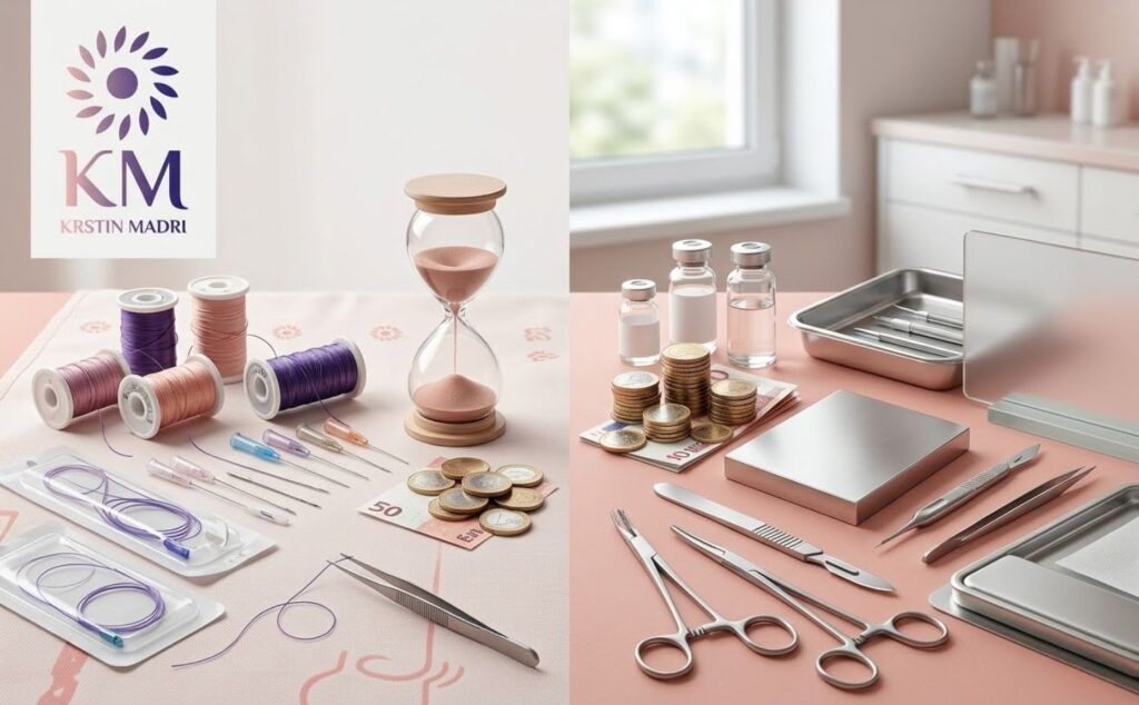 Fadenlifting vs. operatives Facelift Kosten und Haltbarkeit im Vergleich